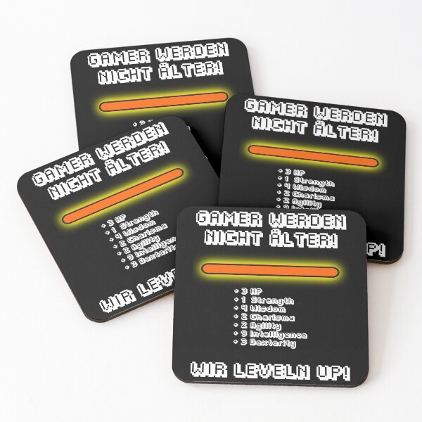 Item preview, Gamers don't get older, we level up gaming designed and sold by DerEmmat.