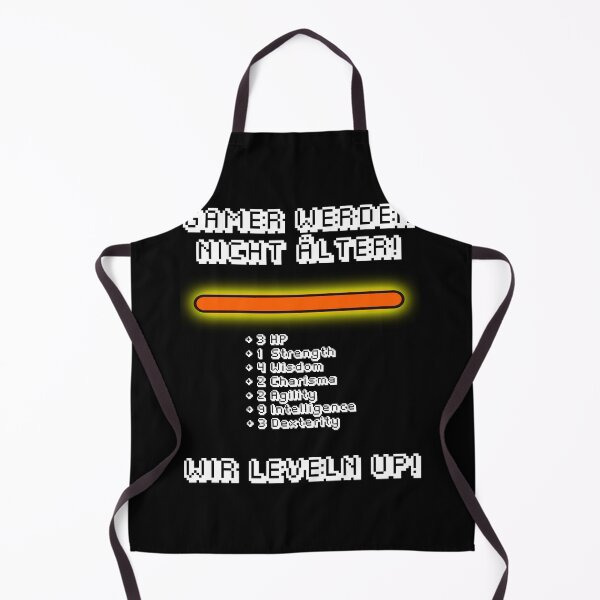 Item preview, Gamers don't get older, we level up gaming designed and sold by DerEmmat.