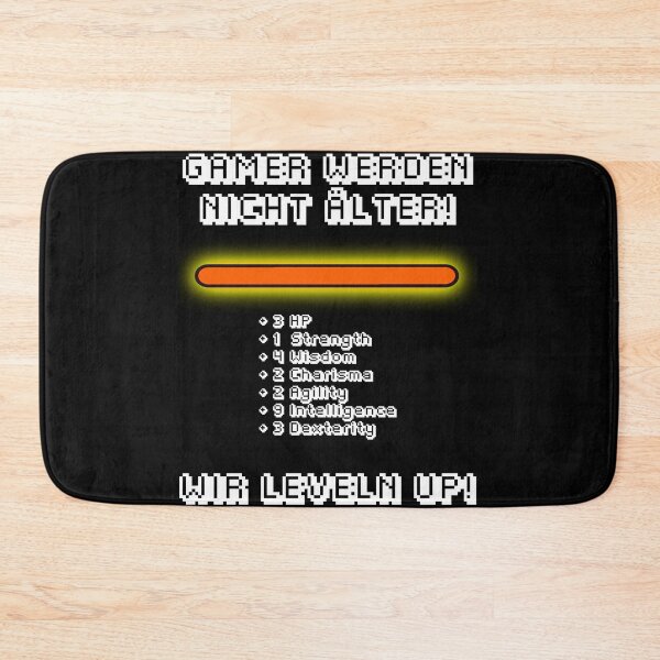 Item preview, Gamers don't get older, we level up gaming designed and sold by DerEmmat.