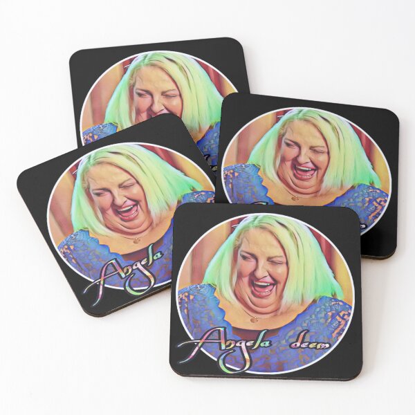 Item preview, Adorable laughing Angela deem designed and sold by Drawartista.