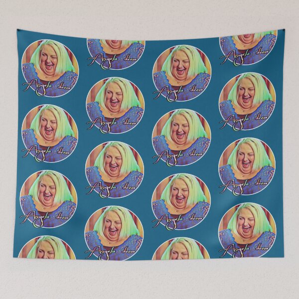 Item preview, Adorable laughing Angela deem designed and sold by Drawartista.