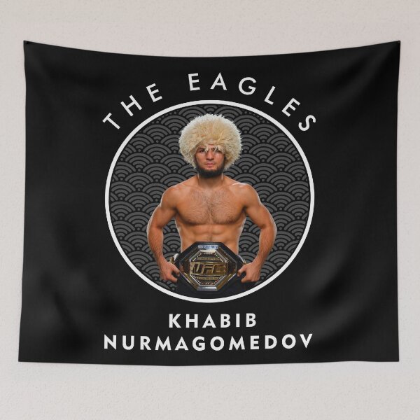 Item preview, Khabib Nurmagomedov In Circle UP I designed and sold by AltinaOrioner.
