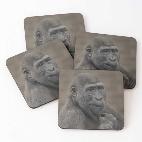 Item preview, Gorilla Shufai Portrait designed and sold by rawshutterbug.