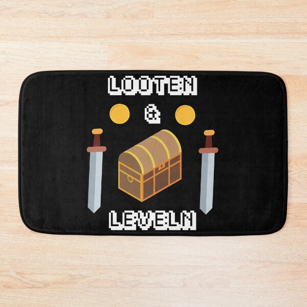 Item preview, Looting & leveling gamer gamer nerd game designed and sold by DerEmmat.