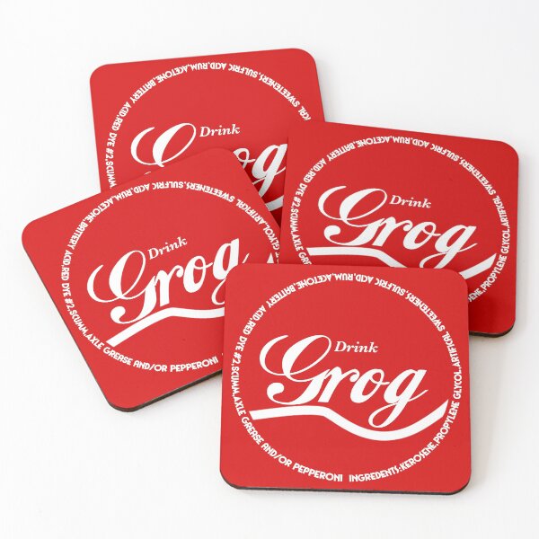 Item preview, Monkey Island Grog Logo designed and sold by BestnCo.