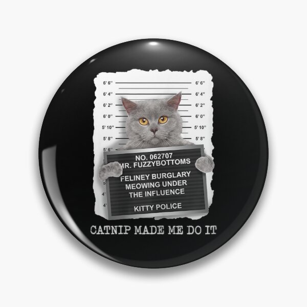 Item preview, Catnip Made Me Do It Shirt, Funny Cat T Shirt, Cat Lover T-Shirt designed and sold by SpicerPatty.
