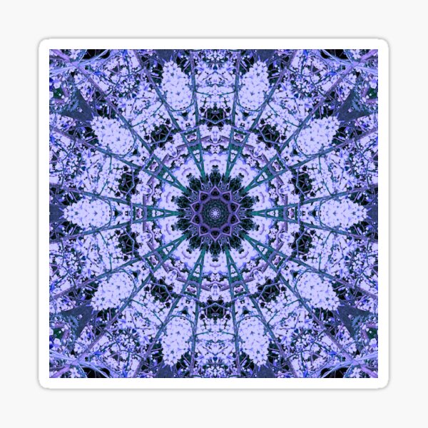 Kaleidoscope Pattern 02_0213a Sticker