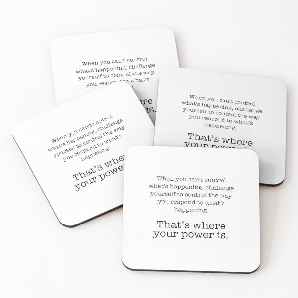 Item preview, Control The Way You Respond to what is happening. designed and sold by corbrand.