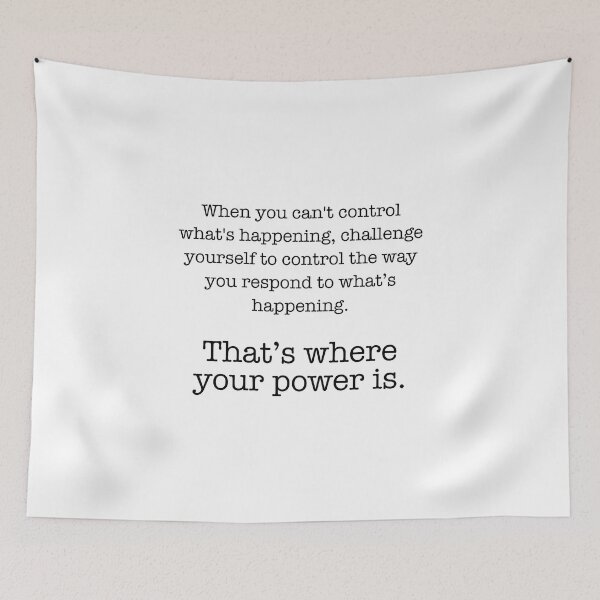 Item preview, Control The Way You Respond to what is happening. designed and sold by corbrand.