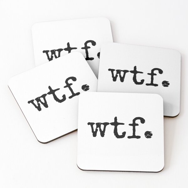 Item preview, wtf - sarcastic design designed and sold by NoCoastShop.