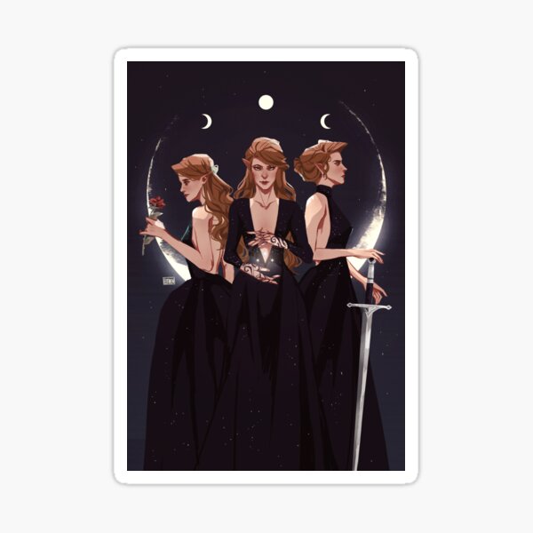 The Maiden, The Mother and the Crone Sticker