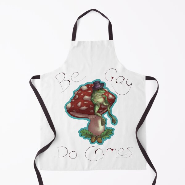 Item preview, Be Gay Do Crimes - Fancy Frog designed and sold by BitWonky.