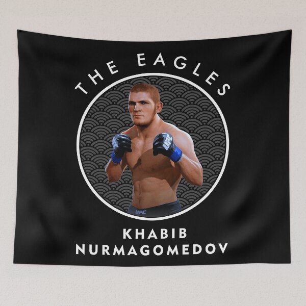 Item preview, Khabib Nurmagomedov In Circle UP V designed and sold by AltinaOrioner.
