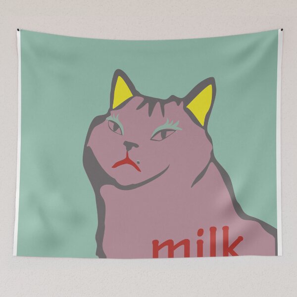 Item preview, Milk and Andy Warhol, homage, pop art. designed and sold by dadamda.