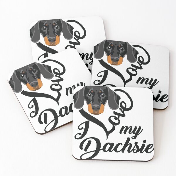Item preview, I Love My Dachsund designed and sold by Woofleys&Co.