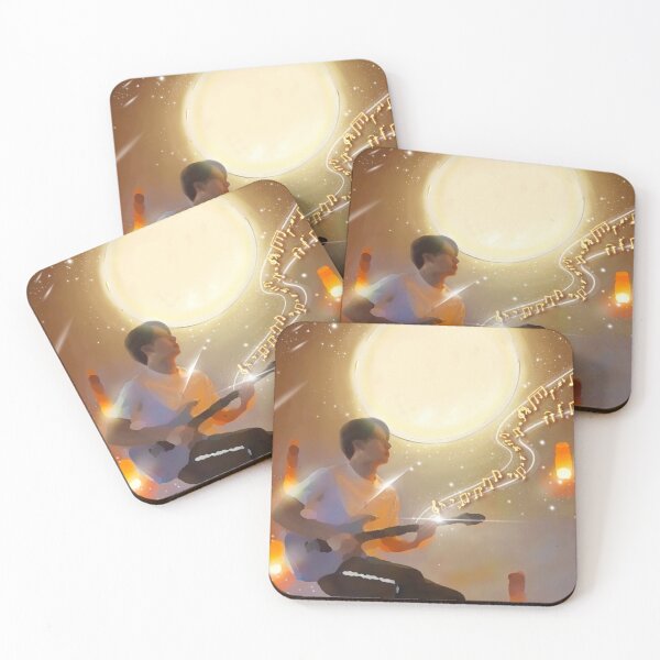Item preview, Max Nattapol playing the Guitar under the Moonlight designed and sold by maxtulbyvera.