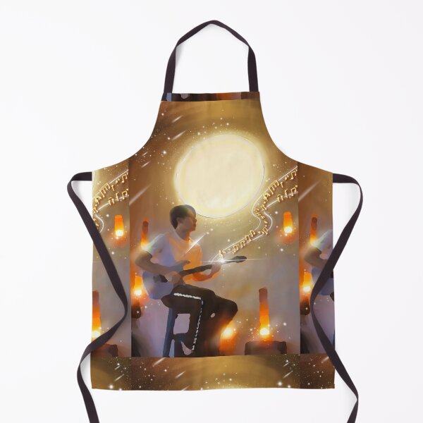 Item preview, Max Nattapol playing the Guitar under the Moonlight designed and sold by maxtulbyvera.