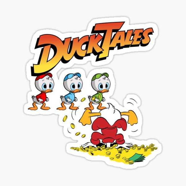 Duck Tales Characters Stickers for Sale | Redbubble