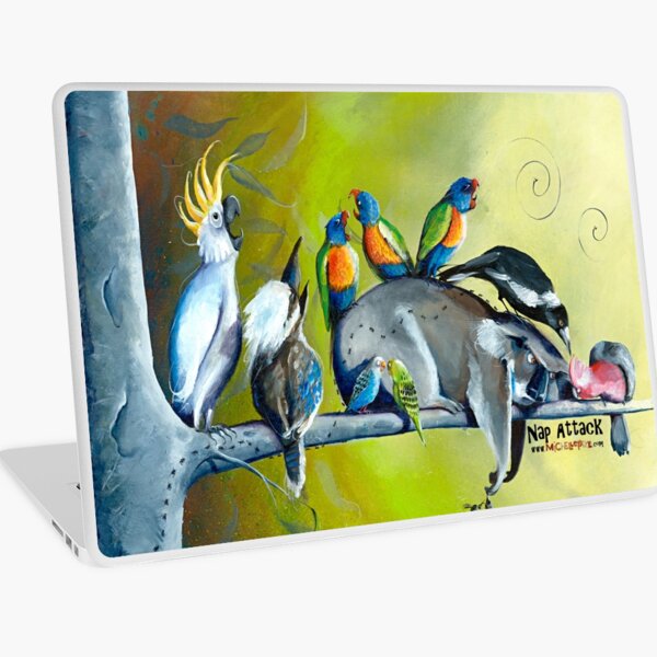Nap Attack Laptop Skin