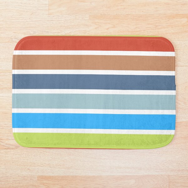 Item preview, Diseño de rayas horizontales verticales de arco iris colorido designed and sold by drifti.