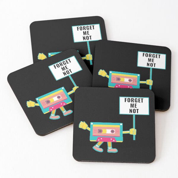 Item preview, Forget me not, Cassette Tapes Aesthetic  designed and sold by Feline Rockstars.