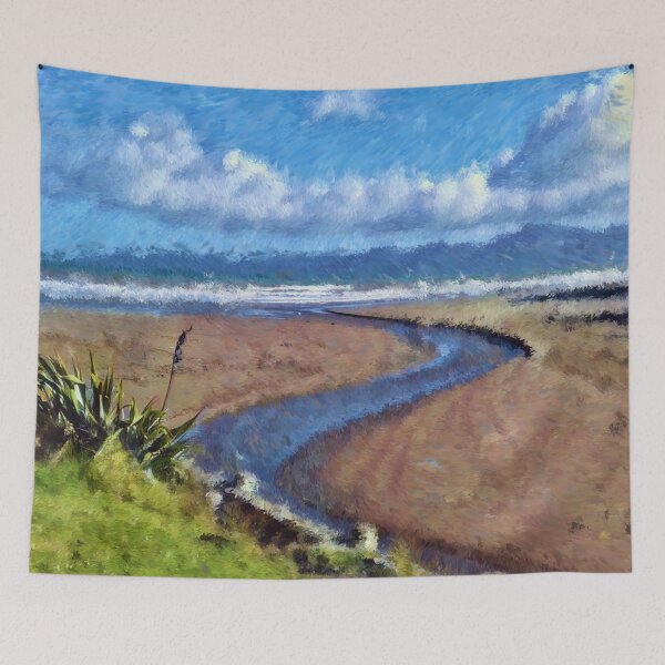 Item preview, River meets the sea. designed and sold by carole hirst.