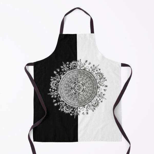Item preview, Mandala ornament, black and white style designed and sold by Gheofast.