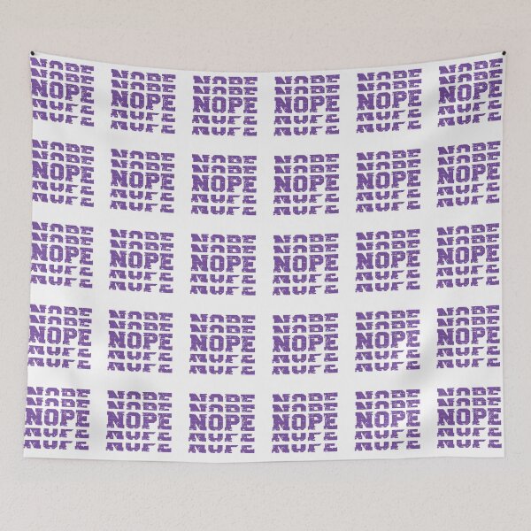Item preview, NOPE (purple) designed and sold by planDpromotions.