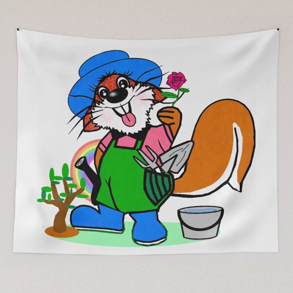 Item preview, Squirrel - Planting  designed and sold by Shirley cute art .