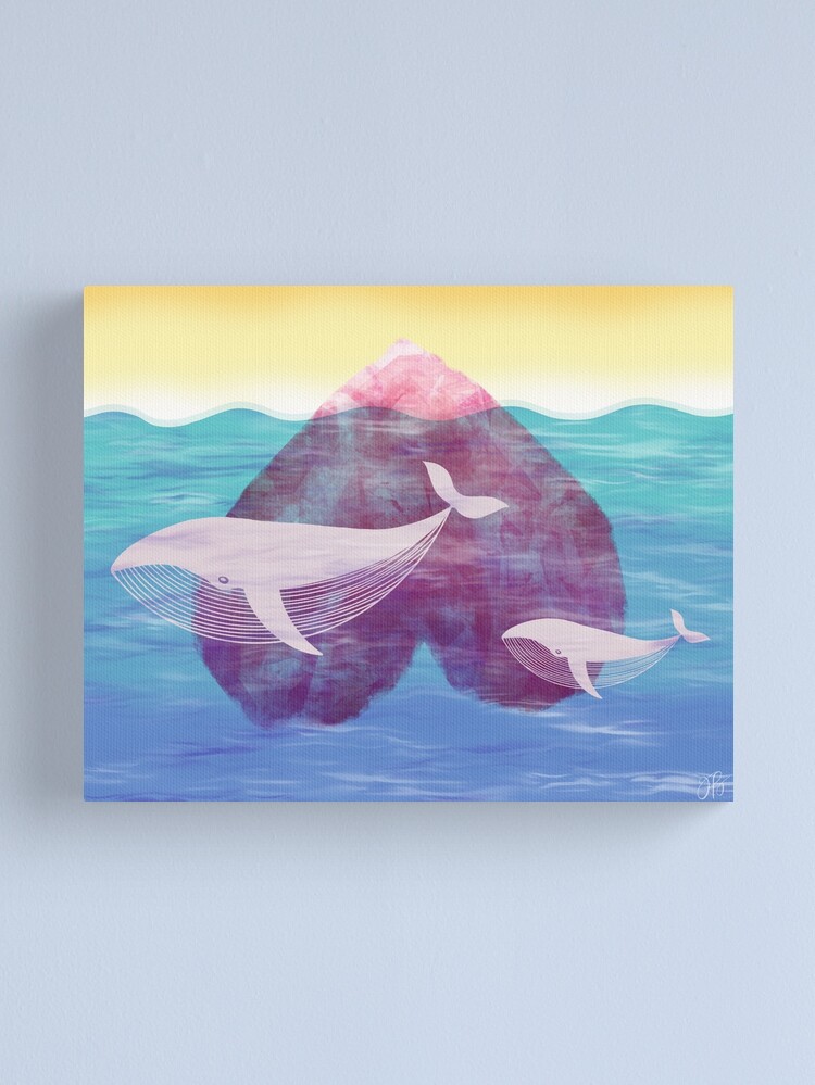 Alternate view of Just the Tip of My Heart Canvas Print