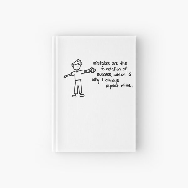 Repeat Your Mistakes Hardcover Journal