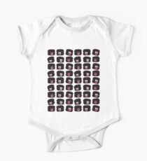 Garnets One Piece - Short Sleeve