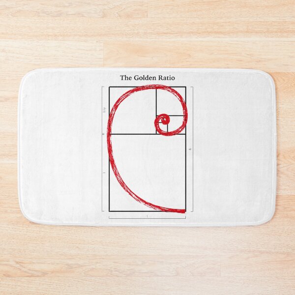 Item preview, The Golden Ratio - Fibonacci Spiral designed and sold by Happy Puppy Print On Demand.