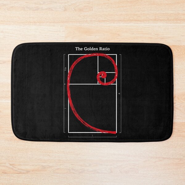 Item preview, The Golden Ratio - Fibonacci Spiral designed and sold by Happy Puppy Print On Demand.