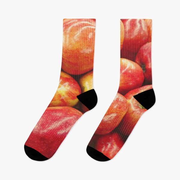 Aperçu de l'œuvre Décor de cuisine de pommes rouges alimentaires créée et vendue par Wizardofpizza.