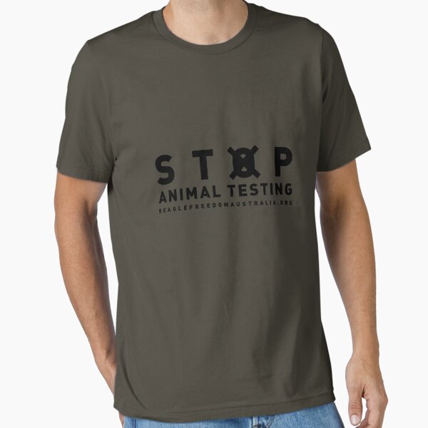 Vista previa del artículo con la obra «Detengamos la experimentación con animales - Beagle Freedom Australia», diseñado y vendido por Beagle Shop OFFICIAL.