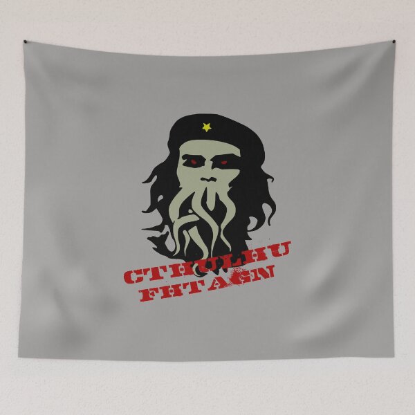 Item preview, Che Guevara and Cthulhu Mashup - HP Lovecraft - Elder God  designed and sold by jacob-jendrey.