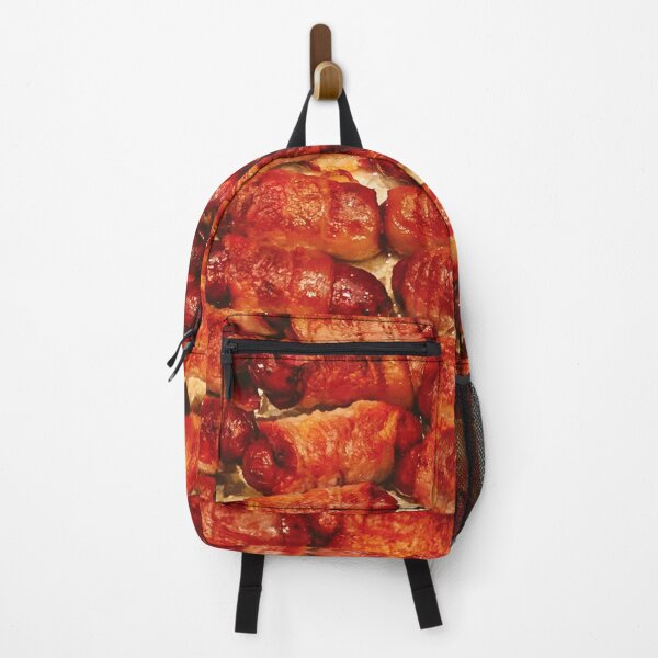 Item preview, Food Bacon Wrapped Sausages Fruit Kitchen Decor designed and sold by Wizardofpizza.