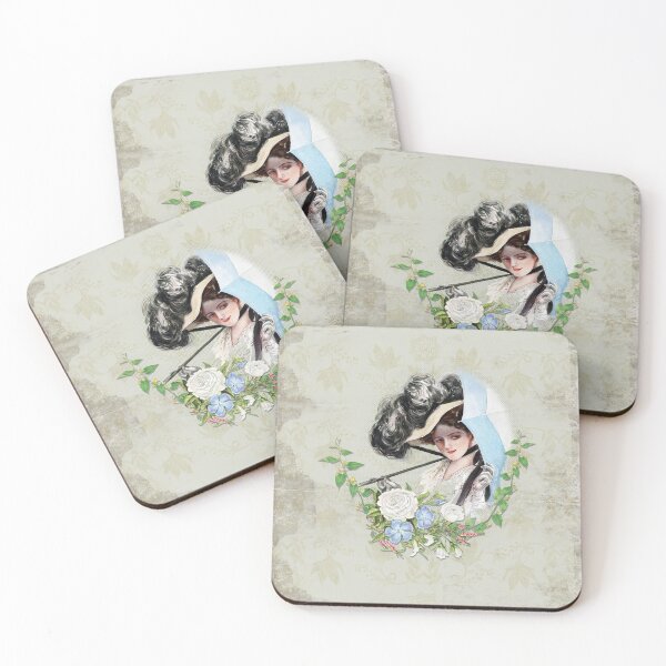 Item preview, Vintage Flower Lady 1910s designed and sold by hobakmacha.
