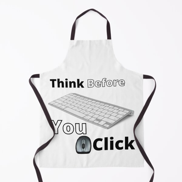 Item preview, Think Before You Click Black And White T-Shirts And Posters designed and sold by bfadul.