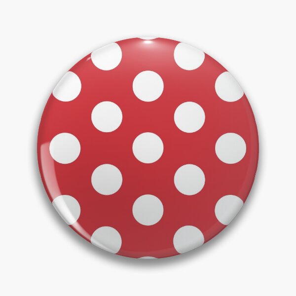 Item preview, Medium WHITE & RED POLKA DOTS designed and sold by RachelMacht.