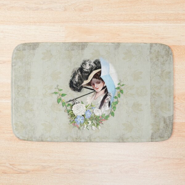 Item preview, Vintage Flower Lady 1910s designed and sold by hobakmacha.