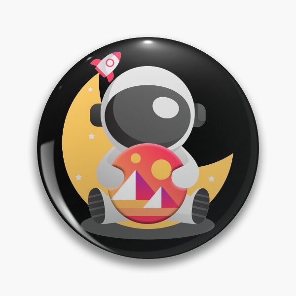 Item preview, MANA to the Moon - decentraland virtual world designed and sold by hyggekrog.