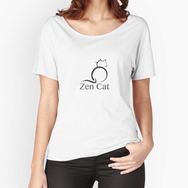 Item preview, Zen Cat with Zen Symbol designed and sold by cinn.