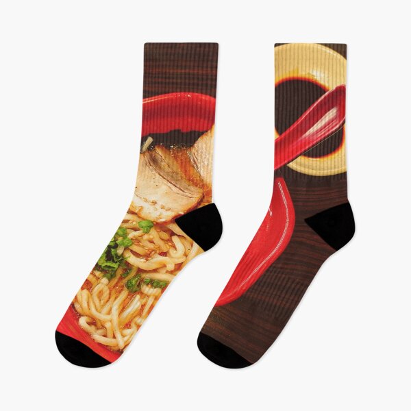 Aperçu de l'œuvre Ramen Japan Food Soupe Décor De Cuisine Rouge créée et vendue par Wizardofpizza.