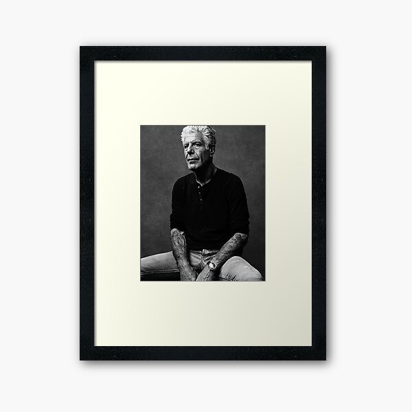 anthony portrait Framed Art Print