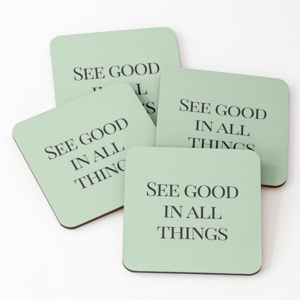 Item preview, See good in All things, Wise words, motivation, inspiration,  designed and sold by MarJul.