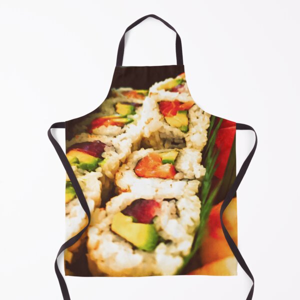 Item preview, Sushi Japan Food Red Kitchen Decor Soup designed and sold by Wizardofpizza.