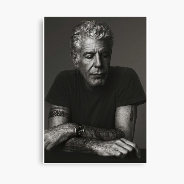 anthony bourdain Canvas Print
