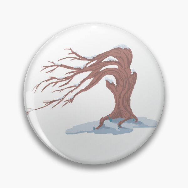 Item preview, A tilted tree in the snow designed and sold by MadArtist123.